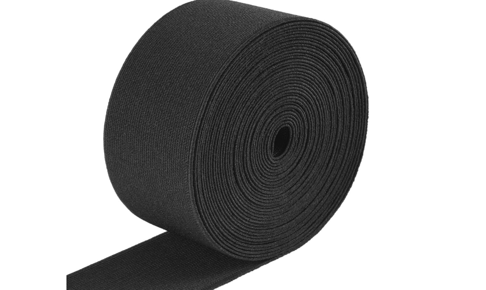 Premium Flat Woven Sewing Elastic - Black & White