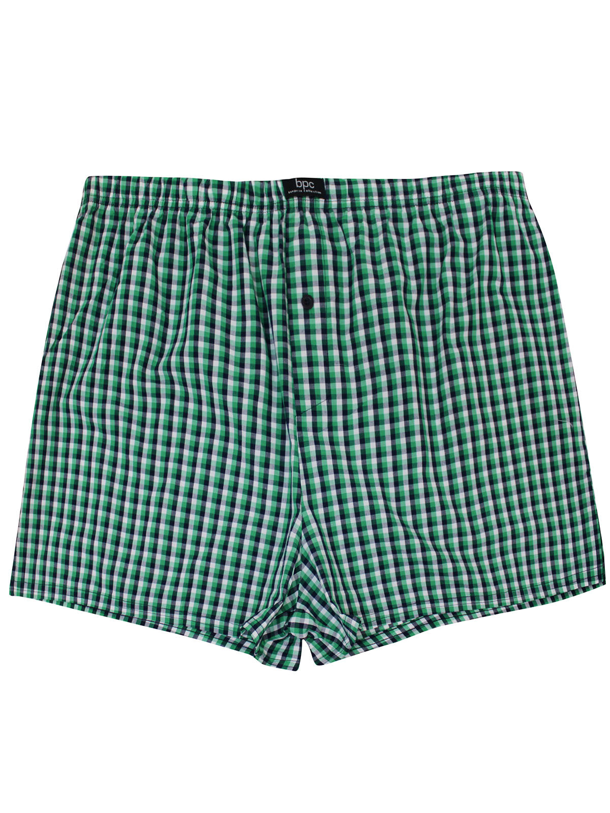 Big & Tall Mens Pure Cotton Checked Boxers