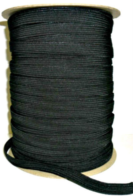 Premium Flat Woven Sewing Elastic - Black & White