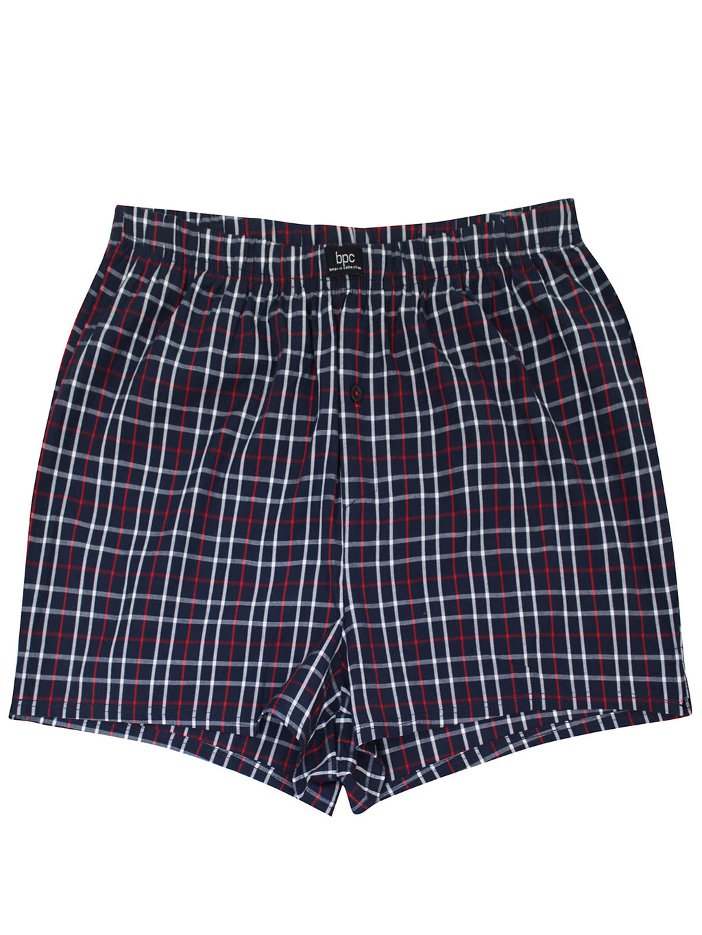 Big & Tall Mens Pure Cotton Checked Boxers