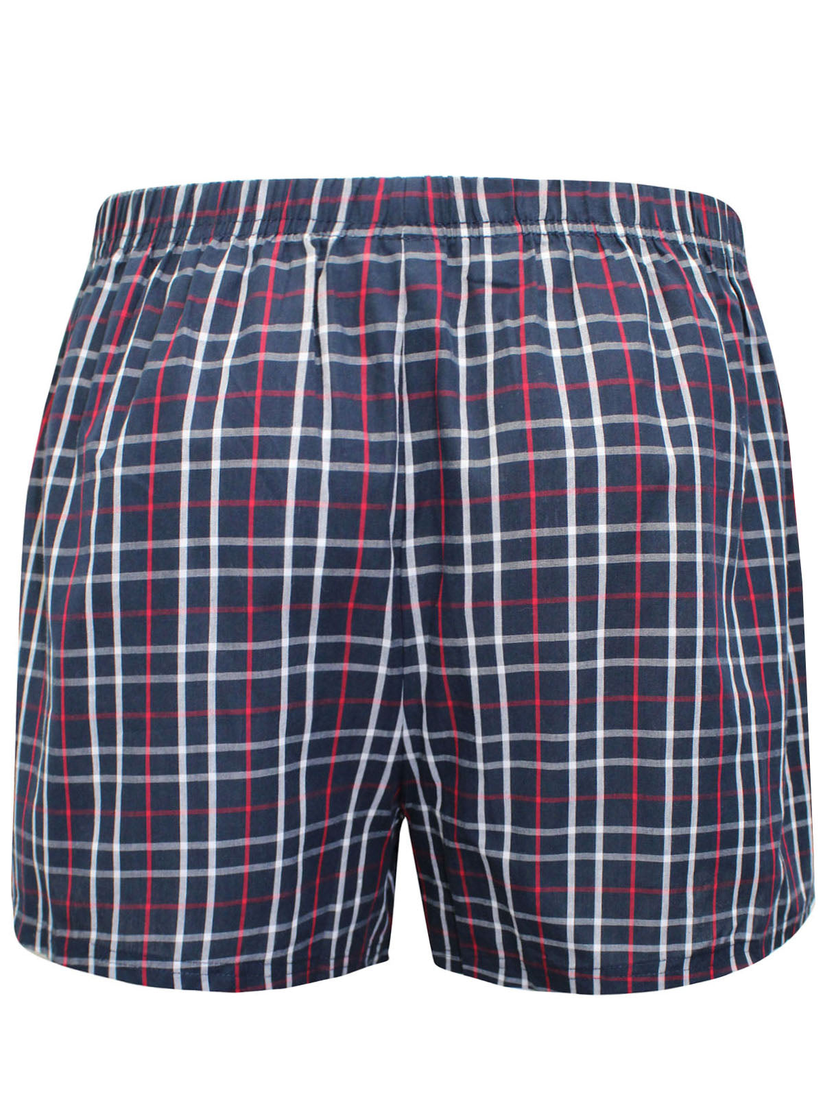 Big & Tall Mens Pure Cotton Checked Boxers