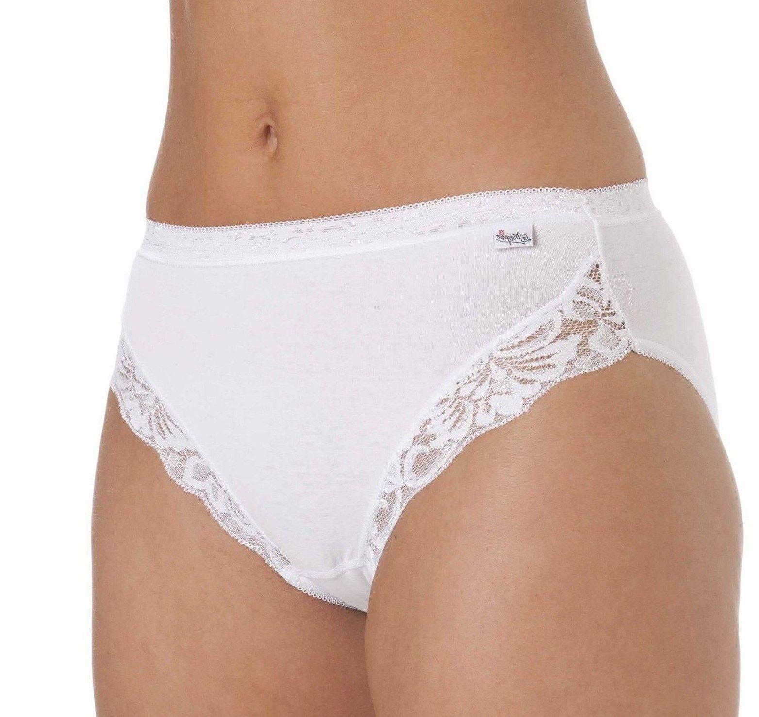 La Marquise Cotton High Rise Briefs 3 Pack